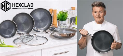 Gordon ramsay hexclad - HexClad 10-Inch Hybrid Nonstick Fry Pan with Tempered Glass Lid. $174 $200 Save $26. For just a bit more, you can purchase the 10-inch frying pan with a glass lid, which comes in handy for ...